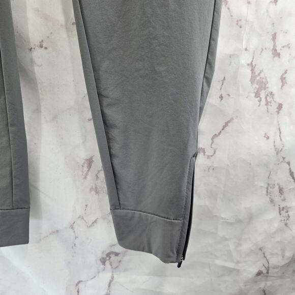 Hiverlay Pants Womens Large Gray Mid Rise Ankle Zip Golf Pro Straight Quick Dry - Picture 4 of 11